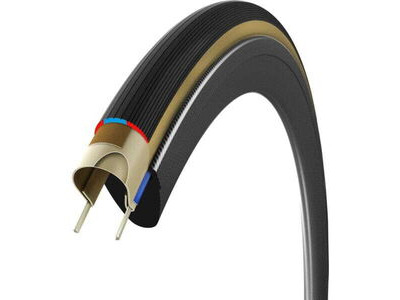 Vittoria Corsa Pro 28-28" Black Tan G2.0 Tubular Tyre click to zoom image