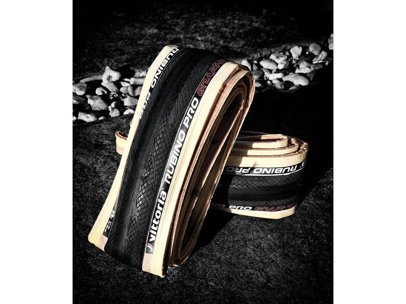 Vittoria Rubino Pro IV 700x28c Fold Black Tan G2.0 Clincher Tyre click to zoom image