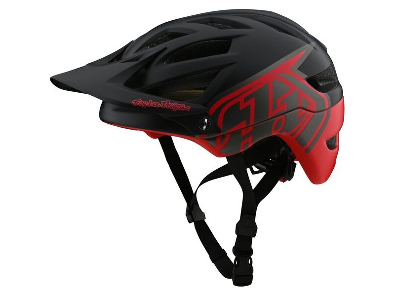 Troy Lee Designs A1 Classic MIPS Helmet Classic - Black/Red click to zoom image