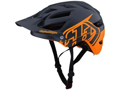 Troy Lee Designs A1 Classic MIPS Helmet Classic - Tangelo/Marine (Fall Range)