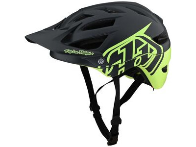 Troy Lee Designs A1 Classic MIPS Helmet Gray/Green