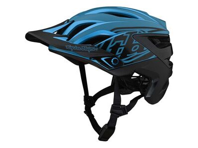 Troy Lee Designs A3 MIPS Helmet Uno - Cyan - Blue (Fall Range)