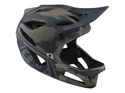 Troy Lee Designs Stage MIPS Helmet Brush Camo - Military