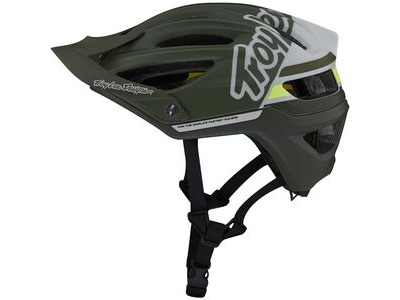 Troy Lee Designs A2 MIPS Helmet Silhouette - Green