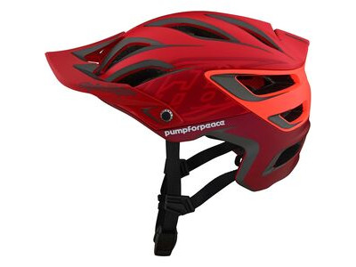 Troy Lee Designs A3 MIPS Helmet Pump For Peace - Red