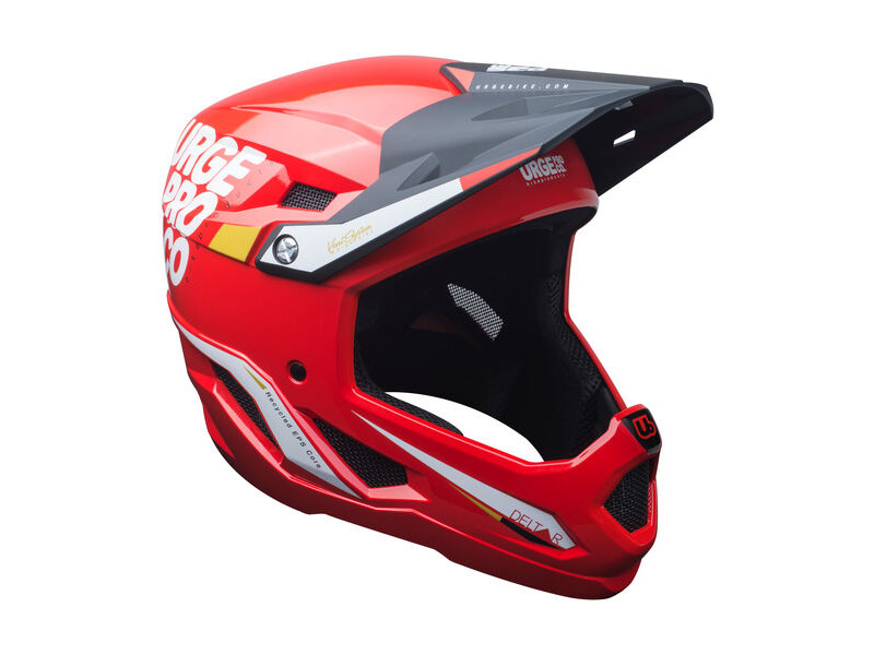 Urge Deltar Youth Full Face MTB Helmet Red click to zoom image