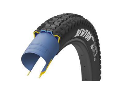 Good Year Newton MTR Enduro Tubeless Complete Rear Tyre 27.5x2.4 Black
