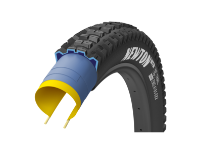 Good Year Newton MTR Trail Tubeless Complete Rear Tyre 27.5x2.4 Black