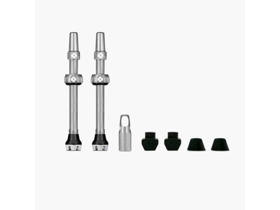 Muc Off Tubeless Valves V2 44mm Silver  click to zoom image