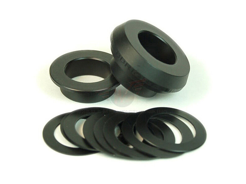 Wheels Manufacturing BBright to Shimano 24 mm crank spindle shims click to zoom image