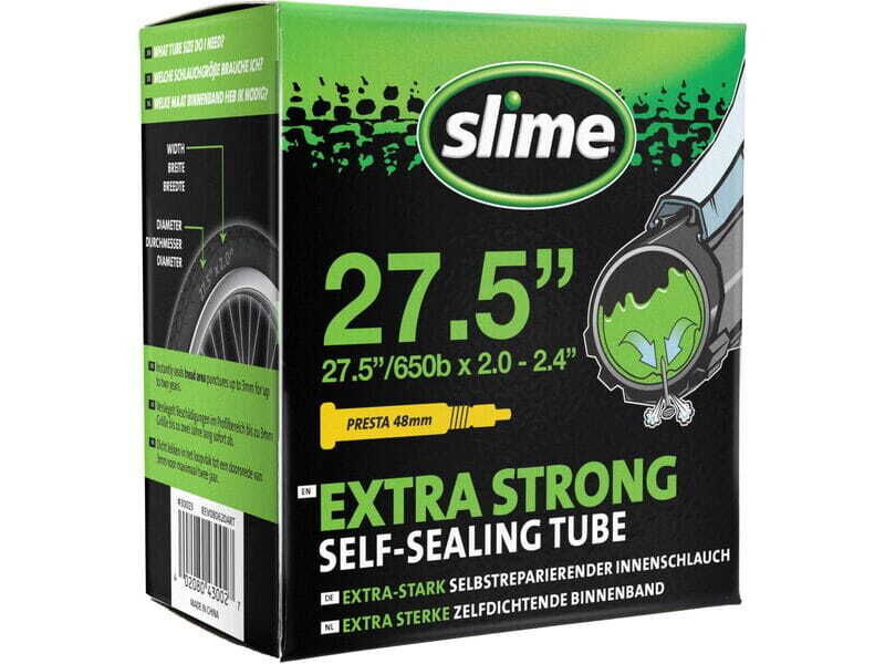 Slime Smart Tube - 27.5" x 2.00-2.40 - Presta Valve click to zoom image