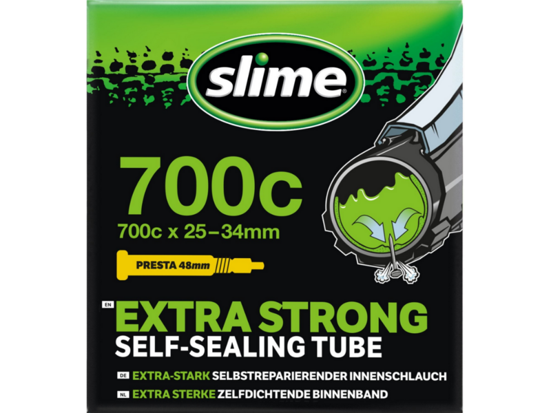 Slime Smart Tube - 700C x 25-34 - Presta Valve click to zoom image
