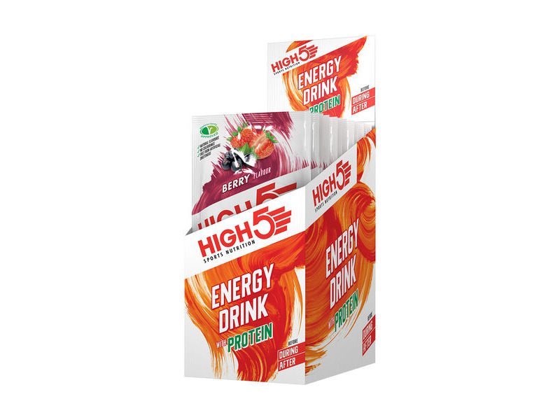 High5 Energy Drink Protein Sachet x12 47g click to zoom image
