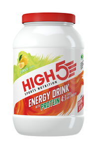 High5 Energy Drink Protein Tub 1.6kg Citrus  click to zoom image