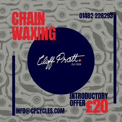 workshop news: Introducing Chain Waxing Service