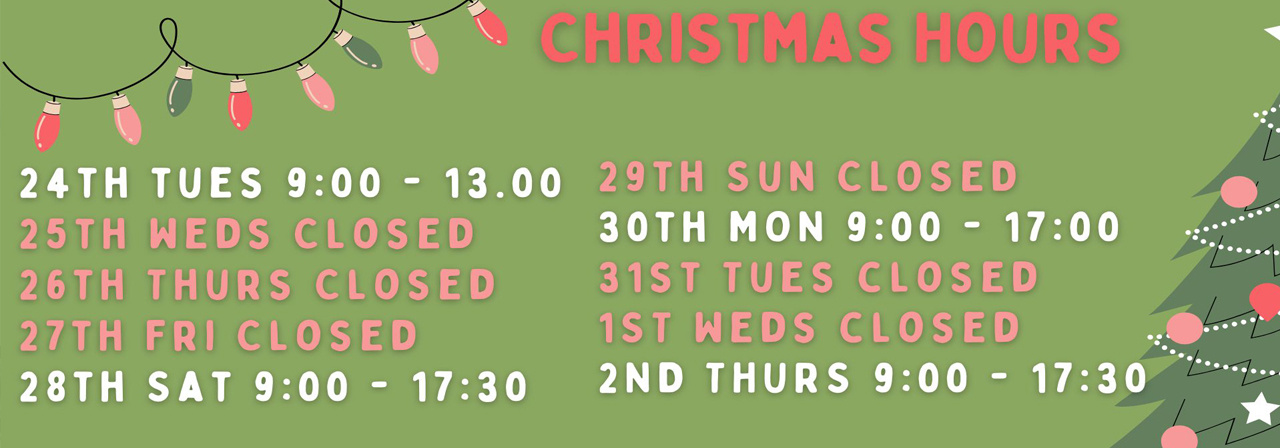 Christmas Hours